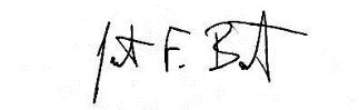 Justin Bastin Signature